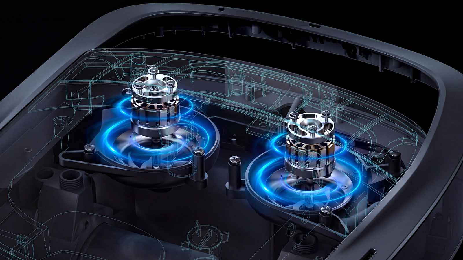 Clear S Quad Motor System