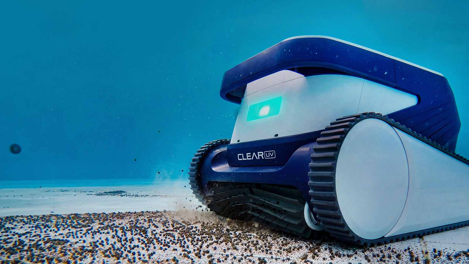 Clear UV Active Scrubbing Brushes