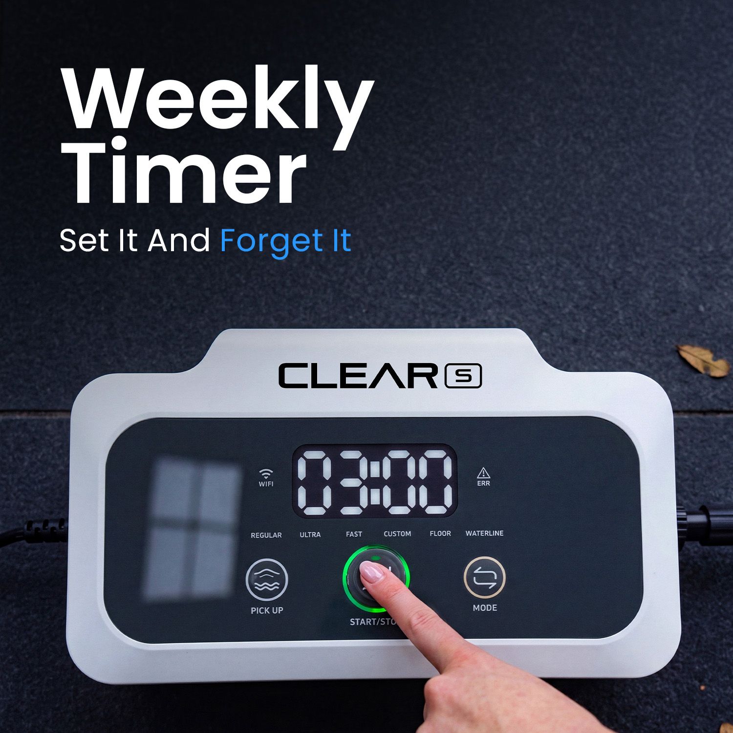 Clear S Weekly Timer
