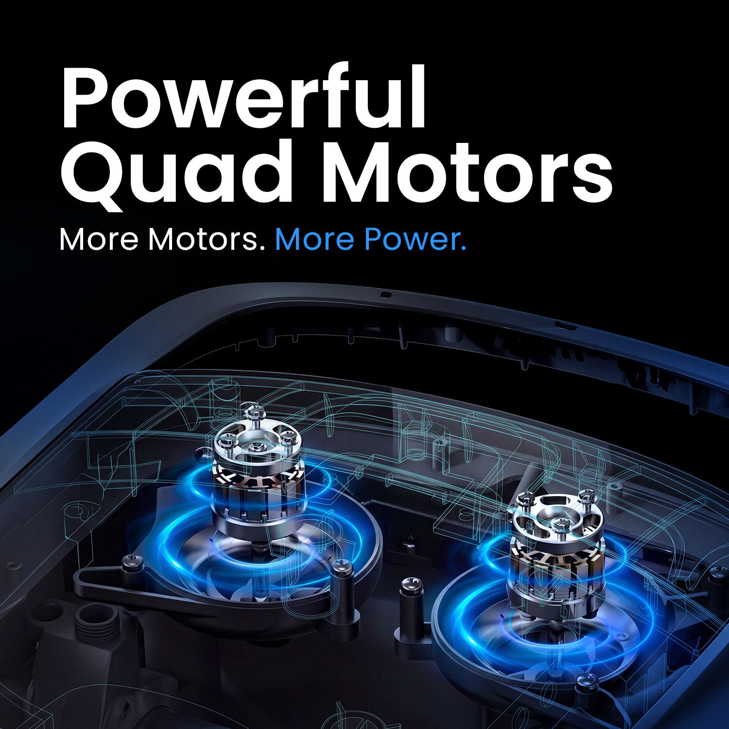 Clear UV Quad Motor System