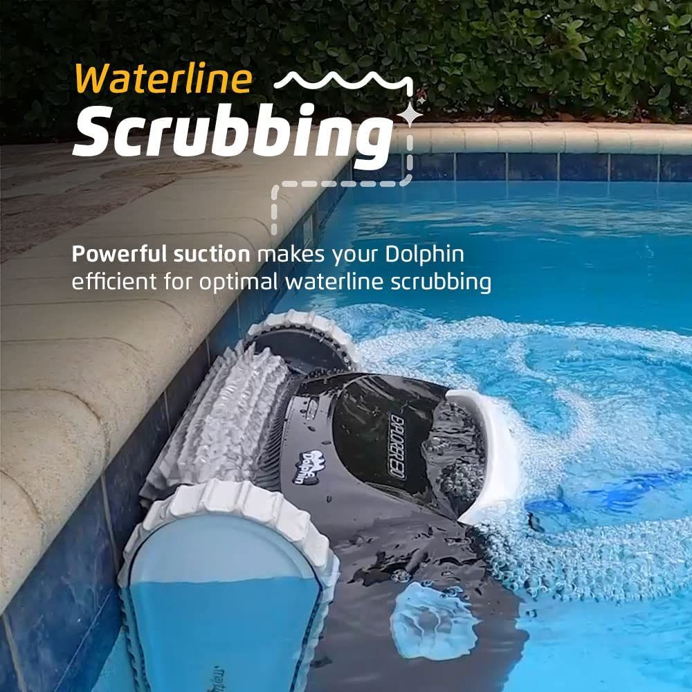 Dolphin Explorer E30 WiFi Waterline Cleaning